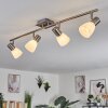 Plafonnier  Villaseca LED Nickel mat, 4 lumières