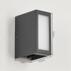 Applique murale d'extérieur  Hoods LED Anthracite, 3 lumières