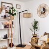 Lampadaire  Callide Noir, 1 lumière