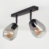 Plafonnier  Chaiguao Noir, 2 lumières