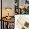 Lampe de table  Huallilemu LED Laiton, 1 lumière Lampe de table  Huallilemu LED Laiton, 1 lumière