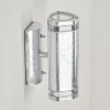 Applique murale d'extérieur  Amyton Acier inoxydable, Transparent, Zingué, 2 lumières