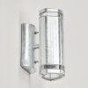Applique murale d'extérieur  Amyton Acier inoxydable, Transparent, Zingué, 2 lumières