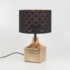 Lampe de table  Osorno Or, 1 lumière