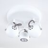 Plafonnier Gadmen Blanc, 3 lumières