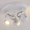 Plafonnier Gadmen Blanc, 3 lumières