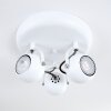 Plafonnier Gadmen Blanc, 3 lumières