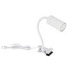 lampe â clipper Globo ROBBY Blanc, 1 lumière