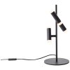 Lampe de table Brilliant Lagano LED Noir, 1 lumière