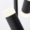 Lampe de table Brilliant Lagano LED Noir, 1 lumière