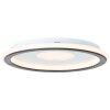 Plafonnier Brilliant Vegas LED Noir, Blanc, 1 lumière