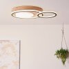 Plafonnier Brilliant Karney LED Brun, Noir, 1 lumière