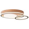 Plafonnier Brilliant Karney LED Brun, Noir, 1 lumière