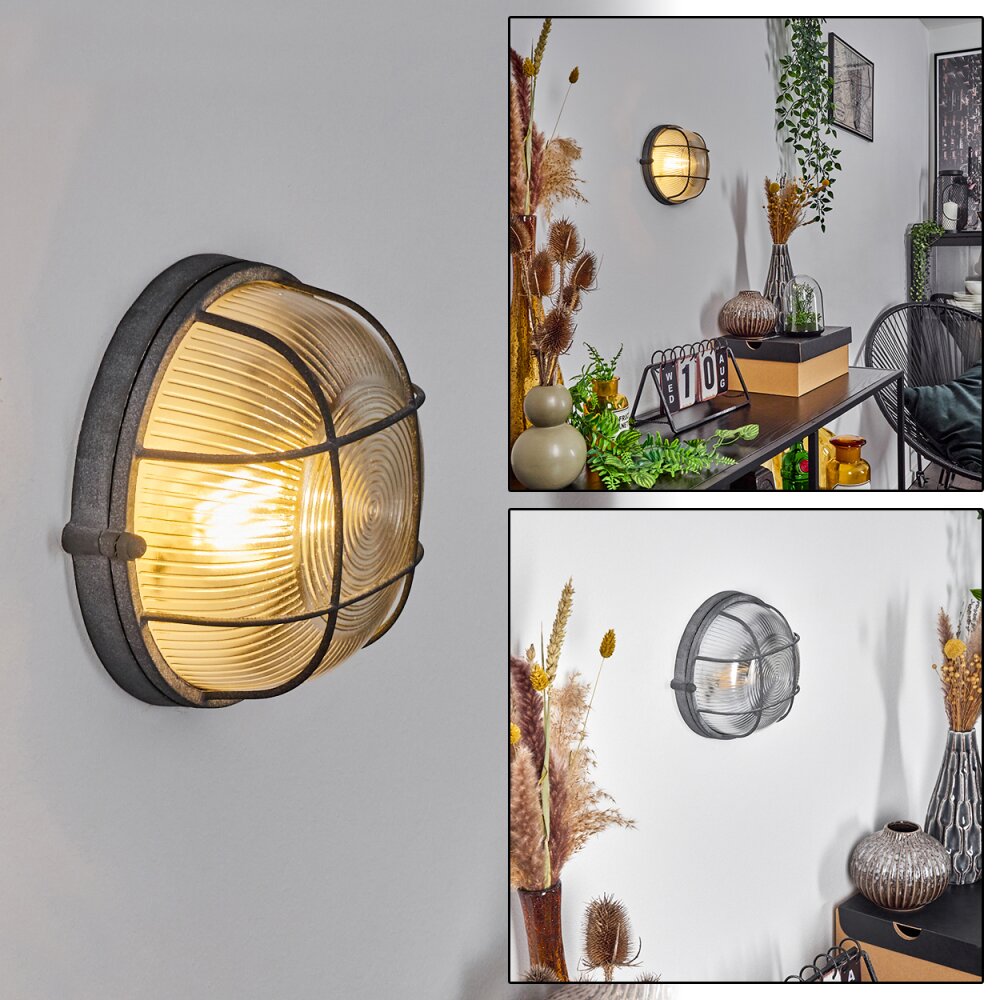Applique murale Chaquire Gris, 1 lumière main product photo
