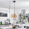 Suspension  Collanco Noir, 1 lumière