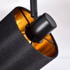Plafonnier Alsen Noir, 4 lumières