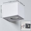 Applique murale d'extérieur Jonava LED Blanc, 2 lumières