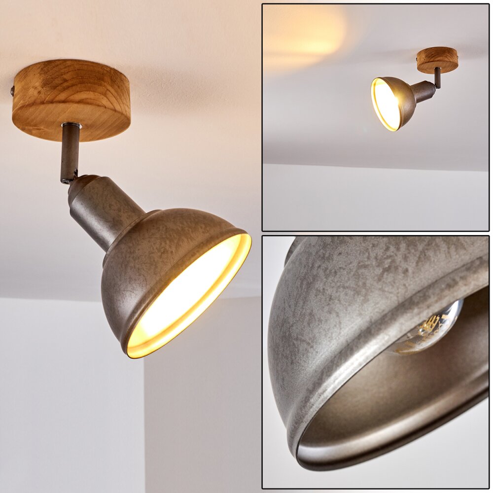 Plafonnier Tholen Brun, 1 lumière main product photo