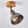 Plafonnier Tholen Brun, 1 lumière