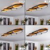Plafonnier  Rodekro LED Bois clair, Noir, 1 lumière