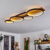 Plafonnier  Rodekro LED Bois clair, Noir, 1 lumière
