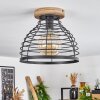 Plafonnier  Omba Bois clair, 1 lumière