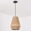 Suspension  Henvic Noir, 1 lumière