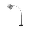 Lampadaire Trio Burton Noir, 1 lumière