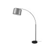 Lampadaire Trio Burton Noir, 1 lumière