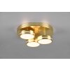 Plafonnier Trio Franklin LED Laiton, 3 lumières