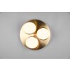 Plafonnier Trio Franklin LED Laiton, 3 lumières
