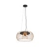 Suspension Trio Tamil Noir, 3 lumières