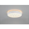 Plafonnier Reality Chizu LED Blanc, 1 lumière, Télécommandes, Changeur de couleurs