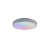 Plafonnier Reality Chizu LED Blanc, 1 lumière, Télécommandes, Changeur de couleurs