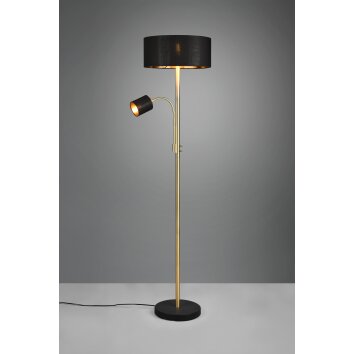 Lampadaire Trio Motel Laiton, 1 lumière Lampadaire Trio Motel Laiton, 1 lumière