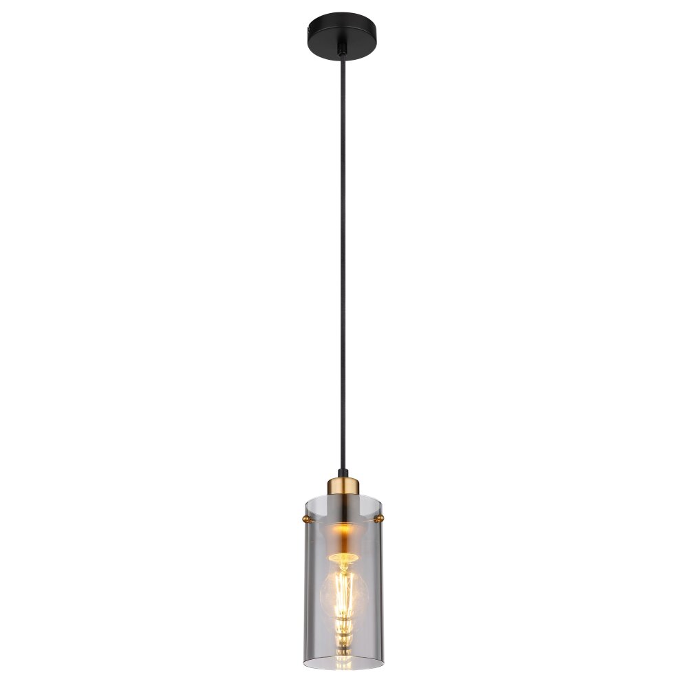 Suspension Globo FANNI Laiton, Noir, 1 lumière main product photo