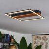 Plafonnier  Courceaux LED Écru, Noir, 1 lumière
