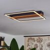 Plafonnier  Courceaux LED Écru, Noir, 1 lumière