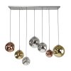 Suspension  Stellar Anthracite, 7 lumières
