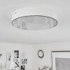 Plafonnier  Mentque LED Blanc, 1 lumière