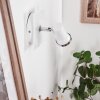 Applique murale  Lanrigan LED Chrome, Blanc, 1 lumière