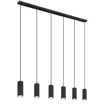 Suspension Globo ROBBY Noir, 6 lumières