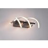 Applique murale Trio Sequence LED Aluminium, Noir, 1 lumière