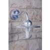 Applique Nordlux Luxembourg Acier inoxydable, Transparent, Zingué, 1 lumière