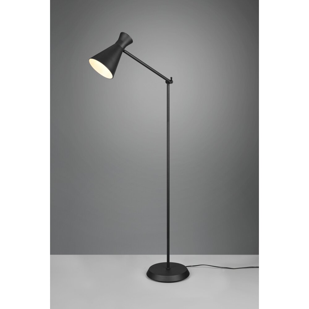 Lampadaire Reality Enzo Noir, 1 lumière main product photo