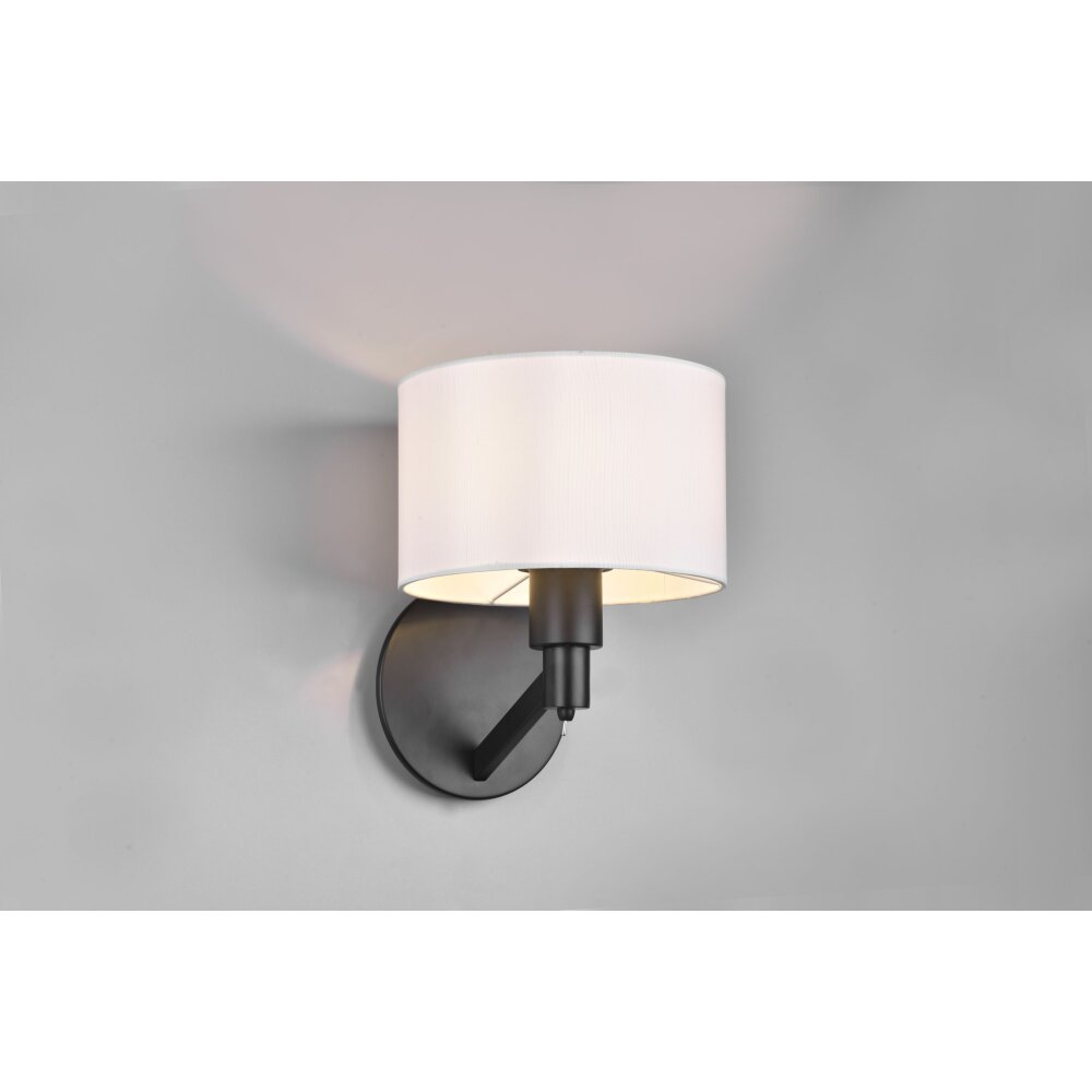 Applique murale Trio Cassio Noir, 1 lumière main product photo