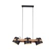 Suspension Leuchten-Direkt CUP Noir, 3 lumières