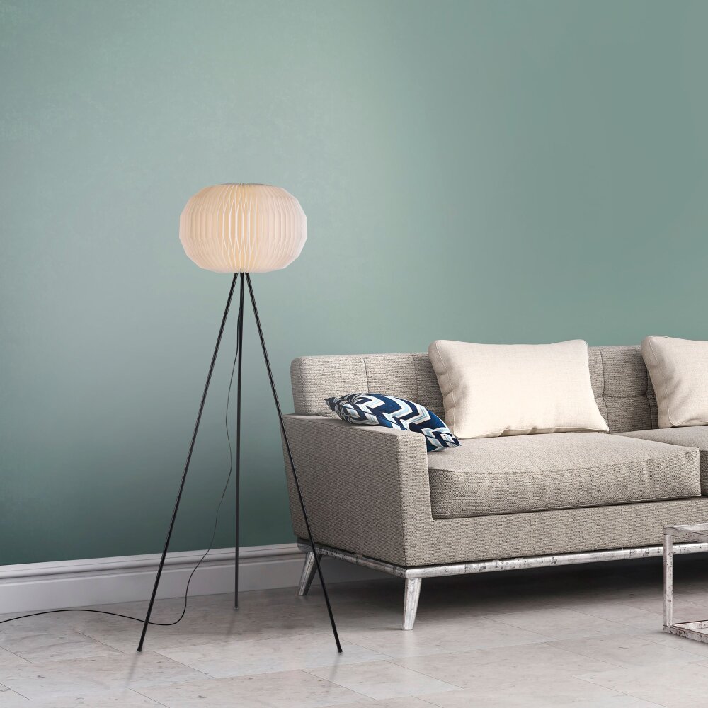 Lampadaire Leuchten-Direkt PAPEL Blanc, 1 lumière main product photo