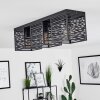 Plafonnier  Cire Noir, 3 lumières