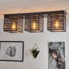 Plafonnier  Cire Noir, 3 lumières